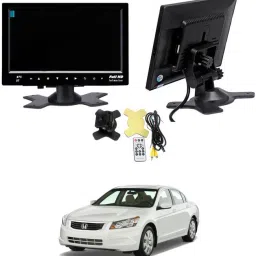 7inch Rearview LCD/Full HD/USB Function/Remote Control Screen For Accord Black LCD-image-7