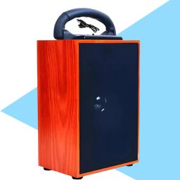 BVEXO WoodFusion: High Bass 10W Speaker with Long Battery & Clear Audio 10 W Bluetooth Home Theatre-picture-18