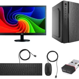 DZAB Assembled Computer Core i5 (4 GB DDR3/500 GB/120 GB SSD/Windows 10 Home/512 MB/18.5 Inch Screen/AIC-I5-650-4GB_500-120-18.5)-4