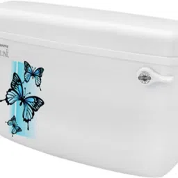 parryware Glamour economy Single Flush Cistern set of 1 pic 066 Side Handle Flush Tank image 2