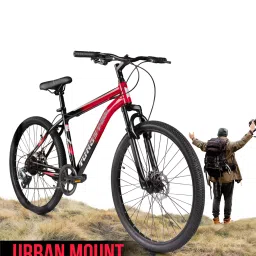 URBAN MOUNT 7 SPEED | DUAL DISC | FRONT SUSPENSION | FULLY FITTED 27.5 T (inch) Mountain Cycle-image-15