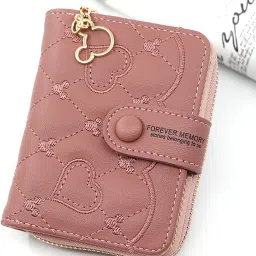 Women Pink Genuine Leather Wallet-54