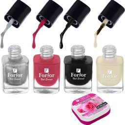 Perfect Stay Trendy Safe & Fast Dry ,Nail Art ,Glossy Finish Nail Polish Combo-110