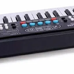 bantas 37 Key Piano Keyboard Toy with DC Power Option, Recording and Mic (Multicolor) image 4