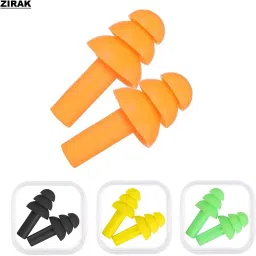ZIRK Multi Colour Soft Silicone Ear Plugs for Sleeping Noise Cancelling Ear Plug-image-32