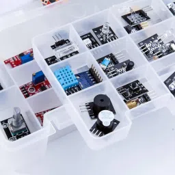 electrobot Upgraded 37 in 1 Sensor Modules Kit for UNO R3 and Mega 2560 V2.0 Educational Electronic Hobby Kit image 2