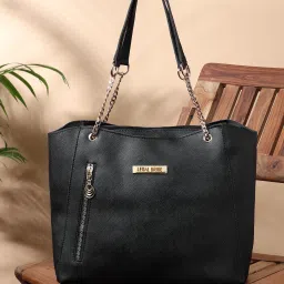 Women Black Shoulder Bag-34