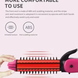 Oneness NHC-8890, 3 in 1 - Hair Straightener, Hair Curler & Hair Crimper NHC8890 3 IN 1 Professional Hair Straightener Crimper Roller For Women HS23 Hair Styler-76