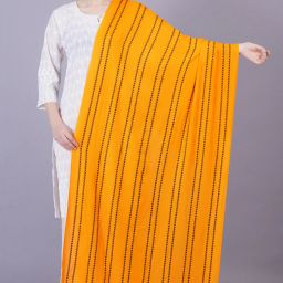 Printed Viscose Women Yellow Stole-image-22
