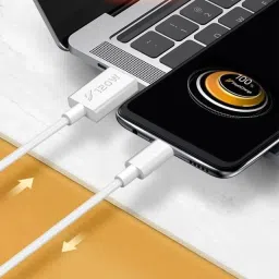Urban Dynamo USB Type C Cable 10 A 1 m Copper Braiding For 120W, 30W, 33W, 45W, 67W, 80W, 65W Flash, VOOC, SUPERVOOC, SUPERDART,QC UD 120W/10A Wrap/Dash USB to Type-C Cable image 2