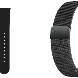 ACM Pack of 2 Watch Strap Sliding Silicone & Magnetic for The Mobile Point Watch 7 1072612 mm Silicone Watch Strap-13