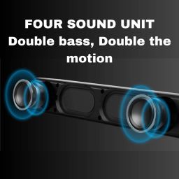 Clairbell 20W Bluetooth Soundbar with 4 Hours Wireless PlayTime Bluetooth Speakers2G447 20 W Bluetooth Soundbar image 4