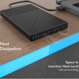CARE CASE 1tb Portable External Hard Disk - USB 3.0 for PC Laptop Windows and Mac, 1 Year Warranty, External HDD (k) image 2