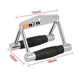 Bloxn Seated Rowing Handle, Cable Cross D Handle Rowing Handel with Grip, Ideal for Seated Row Exercises to Develop Your Back, Shoulders, Forearms, Triceps, and Biceps image 2