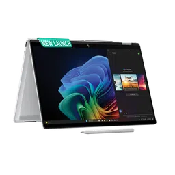 HP OmniBook X Flip 14-fm0058TU Intel Core Ultra 5 Touchscreen Thin & Light Laptop (16GB, 512TB SSD, Windows 11 Home, 14 inch 3K OLED Display, MS Office Home 2024, Glacier Silver, 1.38 KG)-picture-9