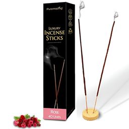 Imvelo Green your hygiene Puremazing Brown Rose Natural Incense Sticks-image-55