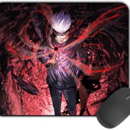 Kirmada Printed Designer Mouse Pad Gojo And Geto 2 Non Slip Jujutsu Kaisen Mousepad-image-62