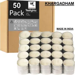Long Burning Tea Light Candles Candle-image-56