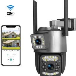 Bzrqx High-Resolution PTZ Camera – 4MP Dual Lens, 360° View & Night Vision Security Camera-image-35