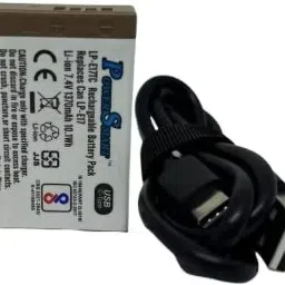 Power Smart USB C - Type Lp - E17TC Rechargeable Battery Pack with Charging Led LightCamera Battery Charger-picture-2