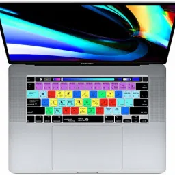 Saco Shortcuts Hotkey Silicone Keyboard Cover Protector for 13 inch 2020 (Model A2289 / A2251 / A2338 M1 Chip) and for 16"2019 (Model A2141) - Photoshop Pro 13 inch 2020 (Model A2289 / A2251 / A2338 M1 Chip) and for Pro 16”2019 (Model A2141) Keyboard Skin image 2