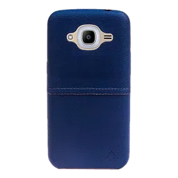 stuffcool Aristo Leather Back Cover for Samsung Galaxy J2 (Camera Protection, Blue)-18