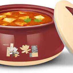 Delish 1500 Insulated Inner Stainless Steel Casserole, 1250 ml,Brown Thermoware Casserole-image-49