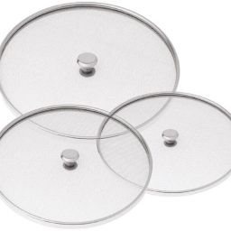 Stainless Steel Food Cover/Milk cover Jali/Steel Jali/Multipurpose Net Lid Set of 3 Pcs (10 & 11 & 12 Inches) Code-Net37 7 inch Lid-image-57