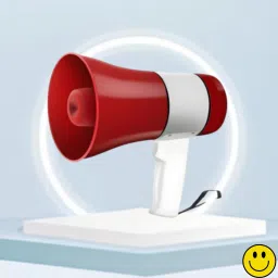 Handheld Megaphone with Siren, Microphone & Rechargeable for Outdoor EventsA405 Megaphone Portable Megaphone Siren Loudspeaker Function &Long Battery BackupU405 Outdoor PA System-13