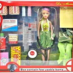 Doctor Doll with Medical Instruments & Learning Accessories For Kids-image-11