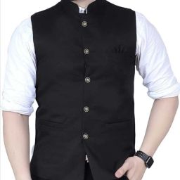 Solid Men Waistcoat-image-35