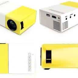 Wifton YG-300 400LM LED Projector with Remote Controller 400 lm LED Corded & Cordless Portable Projector-48