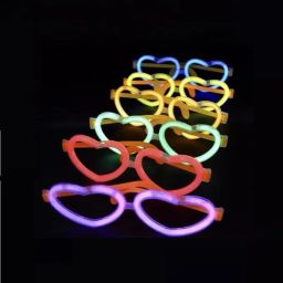 1pc heart shape Glow goggles for Kids Birthday Party Glow Ornament-image-47