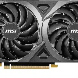 MSI GeForce RTX 3060 VENTUS 2X 12G OC GDDR6 12 GB NVIDIA Chipset 192 bit 1807 MHz Graphics Card image 2