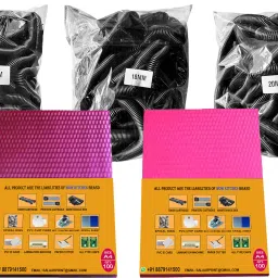 WOW Kitchen High Quality Spiral Bainding Ring Black With Pink Spiral Sheet+Transparent Sheet Manual Ring Binder-picture-19
