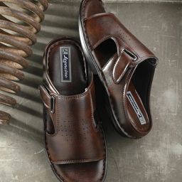 leoncino Men Slippers | Stylish Comfortable Chappal | Daily Casual And Ethnic Wear Sandals | Sandal-picture-36