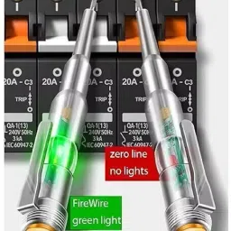goodsbazaar Multifunction Dual LED AC-DC Light Tester Pen_VR3 Digital Voltage Tester image 2