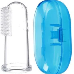 POCKET COMFORT Baby Silicone Finger Toothbrush with case Extra Soft Toothbrush-image-79