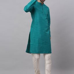 Jompers Men Dupion Silk Kurta with Pyjamas-picture-46
