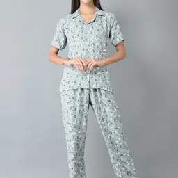 Noty Floral Printed Night Suit-picture-24