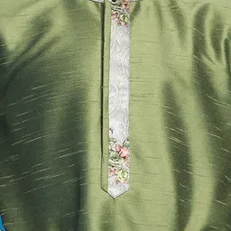 VASTRAMAY Boys Thread Work Kurta with Pyjamas image 5