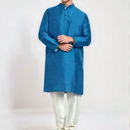 Moda Rapido Mandarin Collar Straight Kurta With Churidar-image-60