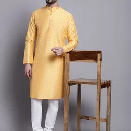 SOJANYA Ethnic Motifs Printed Regular Kurta with Churidar-9