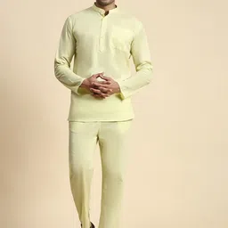 Moda Rapido Men Regular Pure Cotton Kurta with Pyjamas-image-85