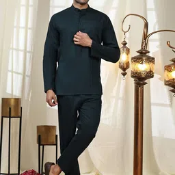Moda Rapido Men Regular Pure Cotton Kurta with Pyjamas-picture-51
