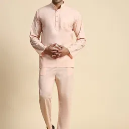 Moda Rapido Men Regular Pure Cotton Kurta with Pyjamas-image-96