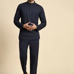 Moda Rapido Men Regular Pure Cotton Kurta with Pyjamas-picture-38