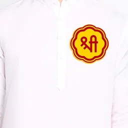 DEVOILER Ethnic Motifs Printed Regular Straight Kurta with Pyjamas image 2