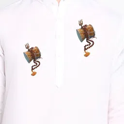 DEVOILER Ethnic Motifs Printed Regular Kurta With Pyjamas image 2