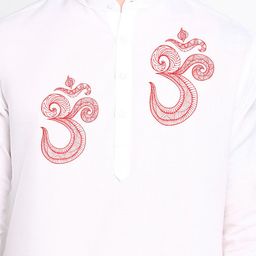 DEVOILER Ethnic Motifs Printed Kurta with Pyjamas image 2